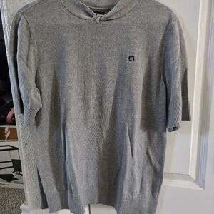 Gray Knot Neck Chase Sweater